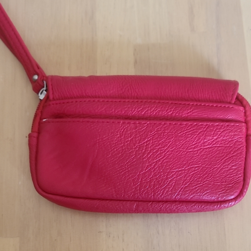 Maurices Vibrant Pink Wristlet Clutch - Picture 5 of 5